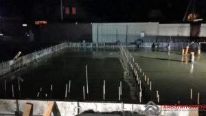 Теперь ждем, снимаем опалубку.