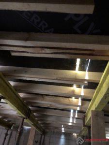 Почти готово основание плиты.