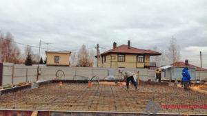 Армокаркас плиты.