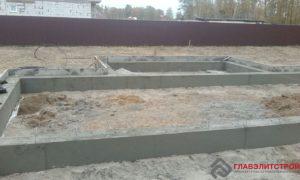 Сняли опалубку.