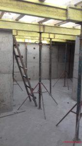 У нас профессиональная опалубка, поэтому все быстрее.