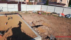 Используется тромбовочная машина.