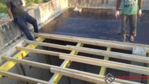 Укладка основания