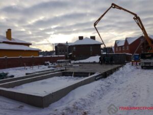 Ура! Бетон пошел!