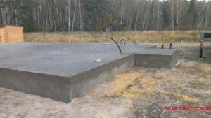 Погода отличная, опалубку сняли быстро.