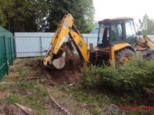 Здесь будет дом из клееного бруса 200 кв.м.