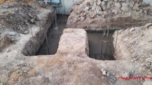 Сложный, комбинированный фундамент.