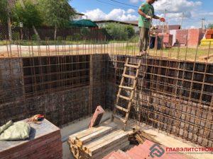 Высота стен цоколя — 2300 см.