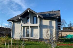 Установка наличников.