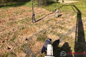 Начинаем заливать сваи! 144 (!) штуки. Огромный дом!