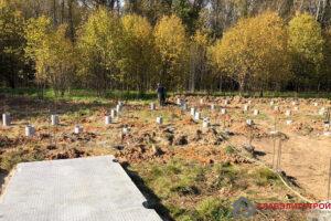 Оголовки свай.