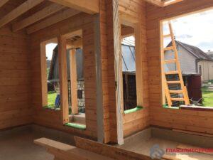 Установлена обсада.