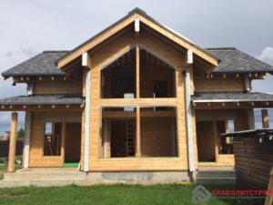 Теперь покраска и окна.