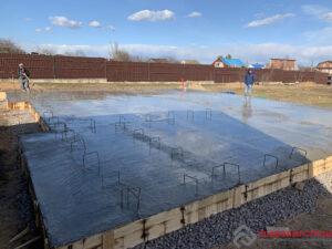 Ростверки сверху.